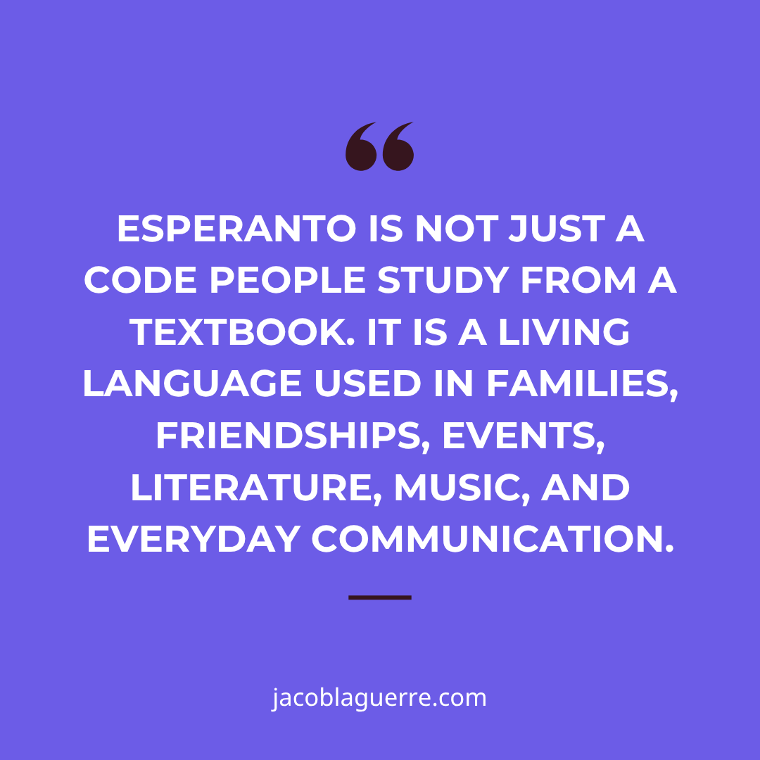 "Nobody Speaks Esperanto"