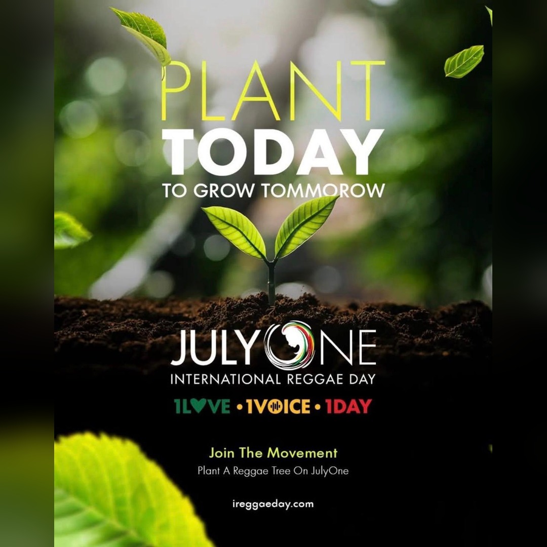 International Reggae Day Plant a Tree collateral
